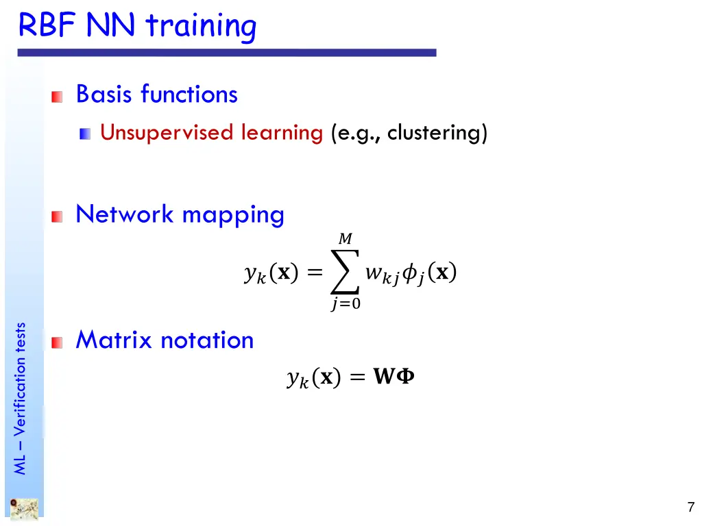 rbf nn training