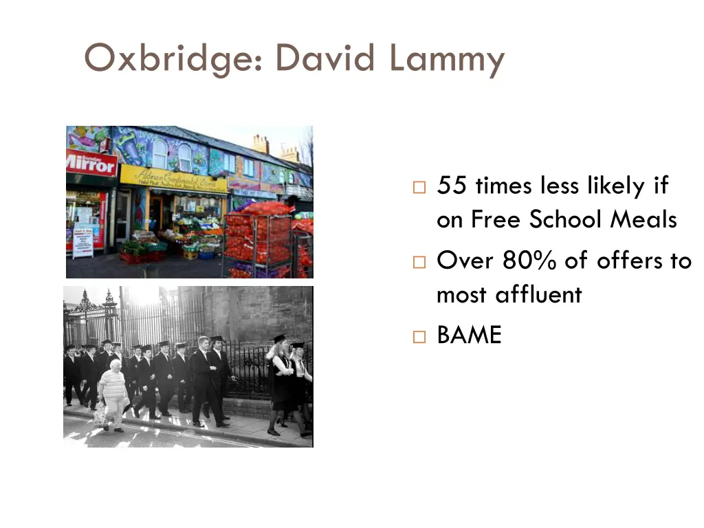 oxbridge david lammy