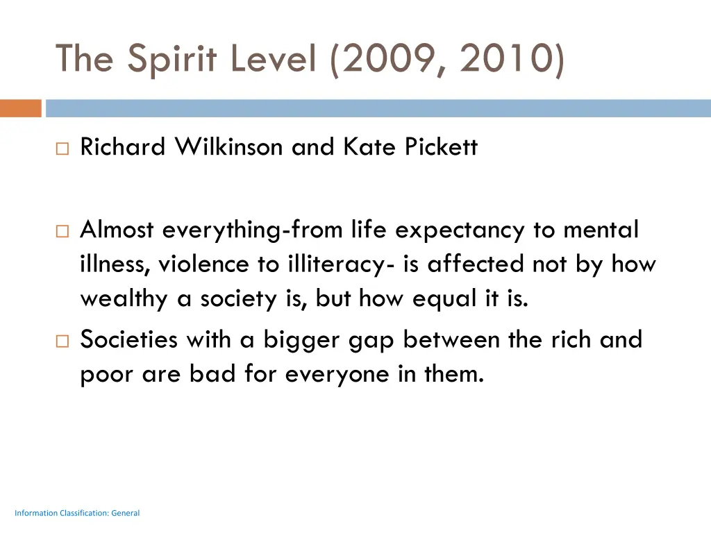 the spirit level 2009 2010