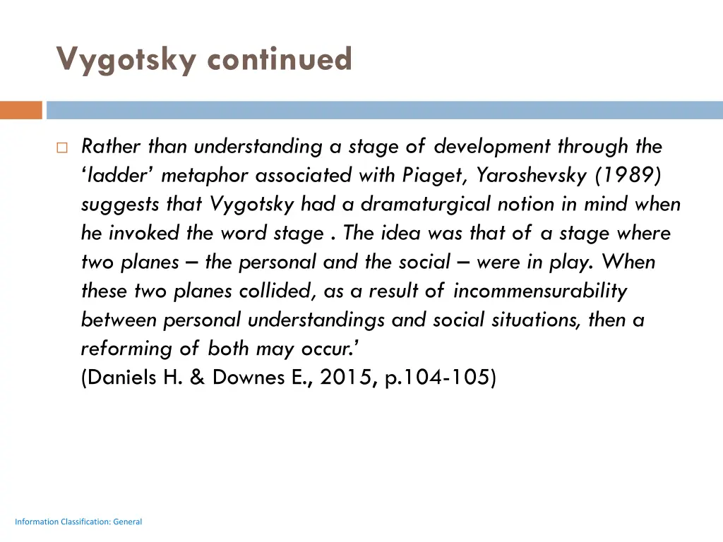 vygotsky continued
