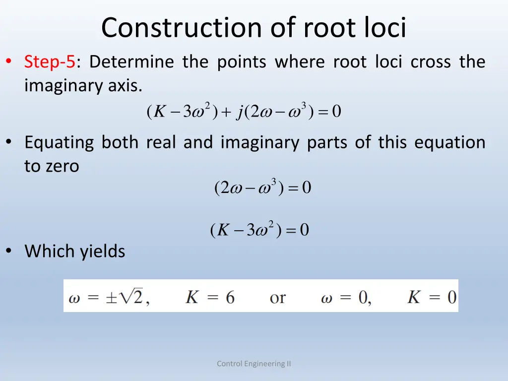 construction of root loci step 5 determine 2