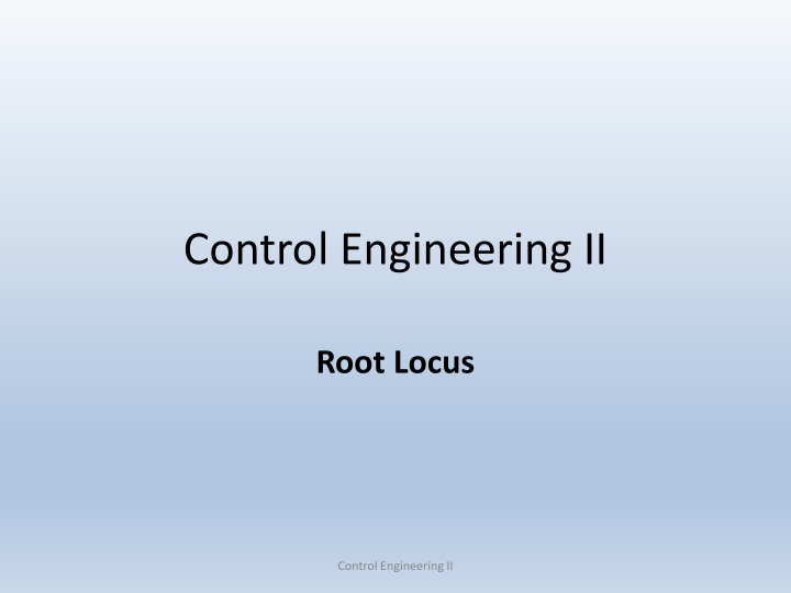 control engineering ii