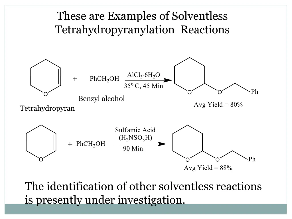 these are examples of solventless