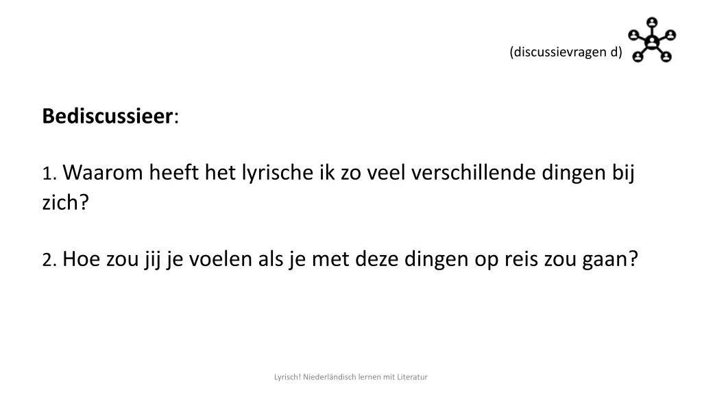 discussievragen d