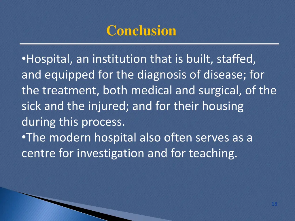 conclusion