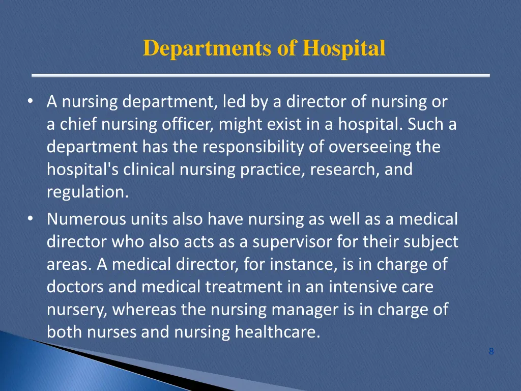 departments of hospital 1