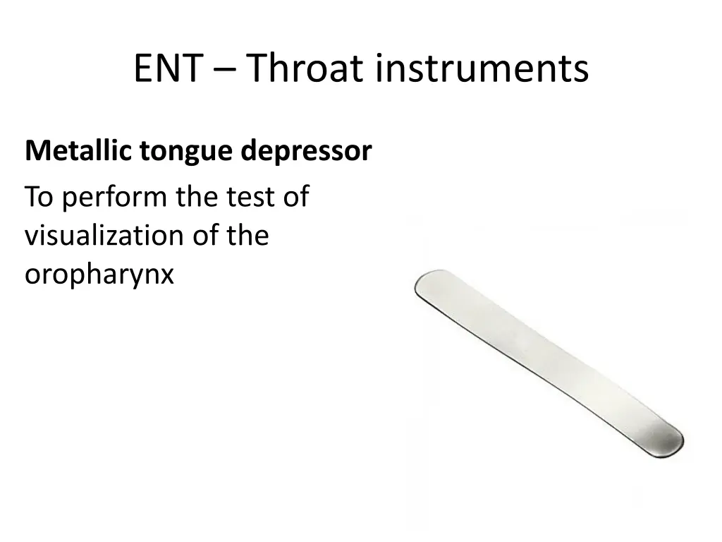 ent throat instruments 1