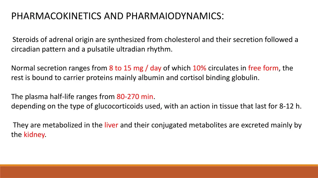 pharmacokinetics and pharmaiodynamics