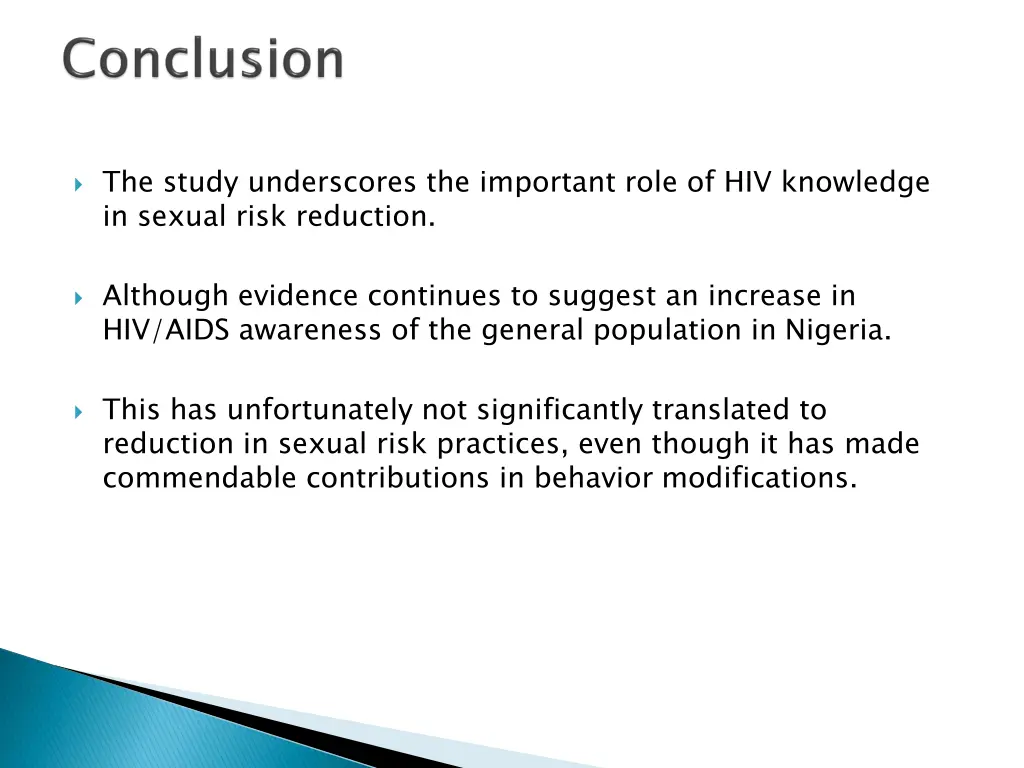 the study underscores the important role