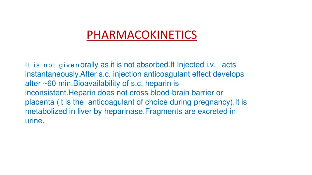 pharmacokinetics