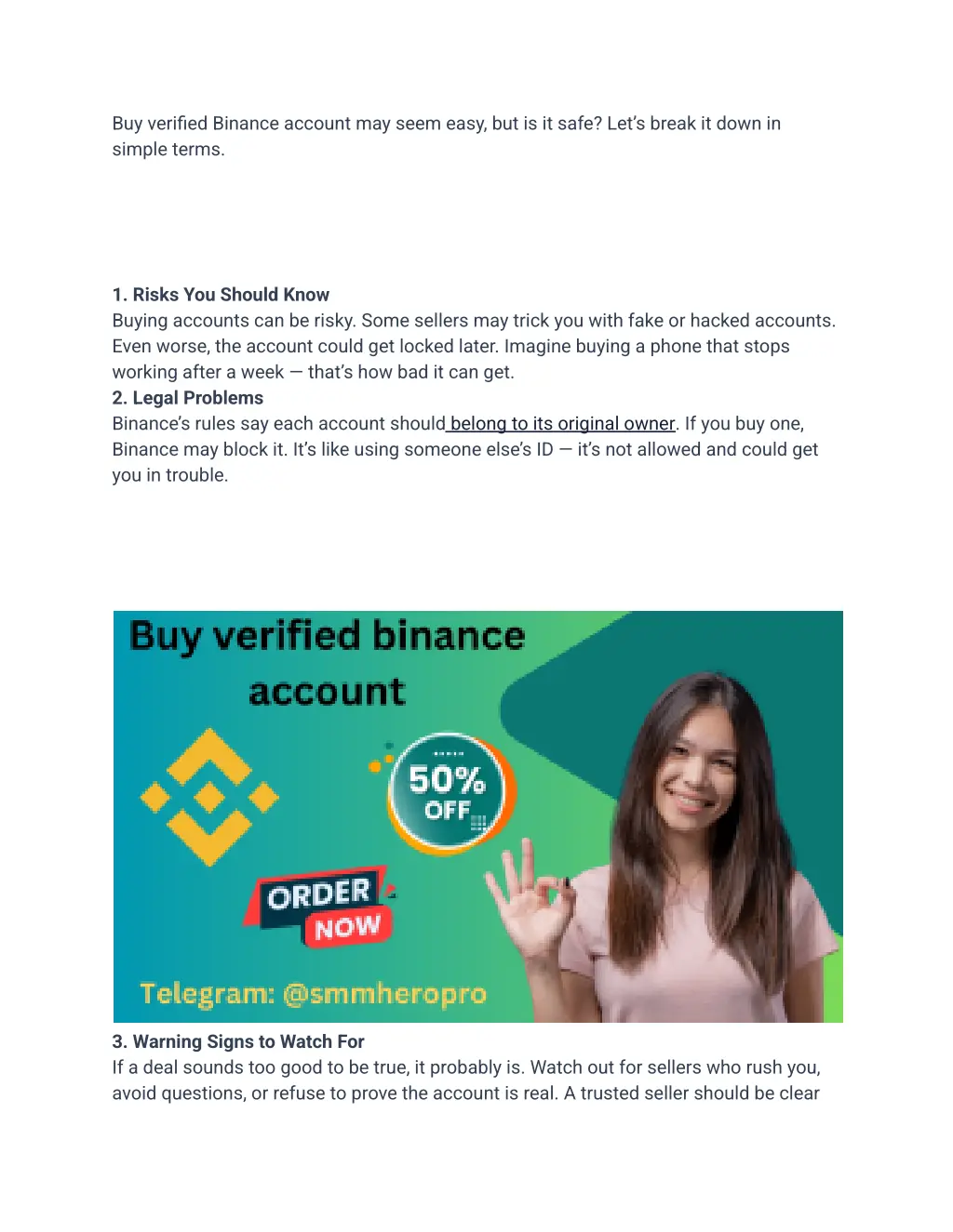 buy verified binance account may seem easy