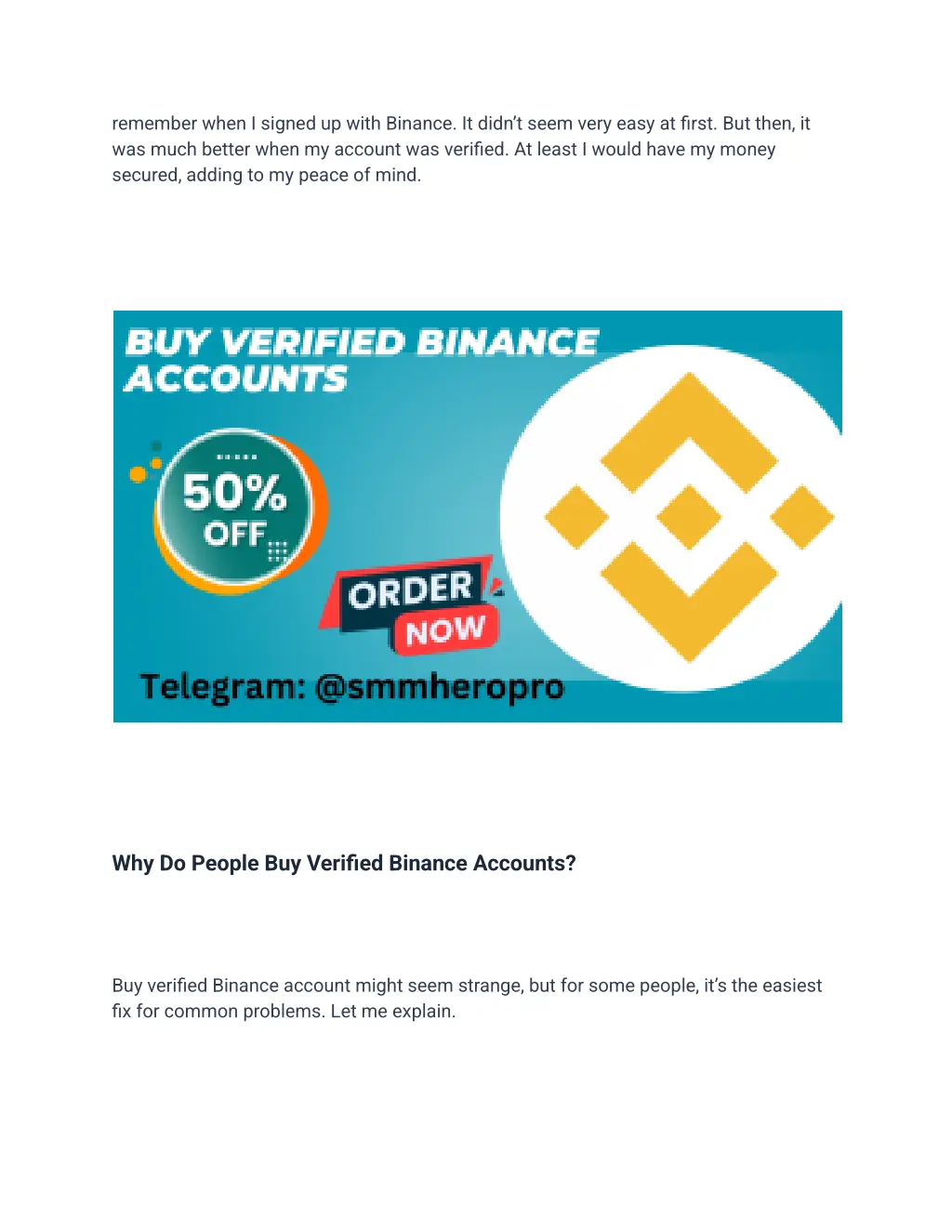 remember when i signed up with binance it didn