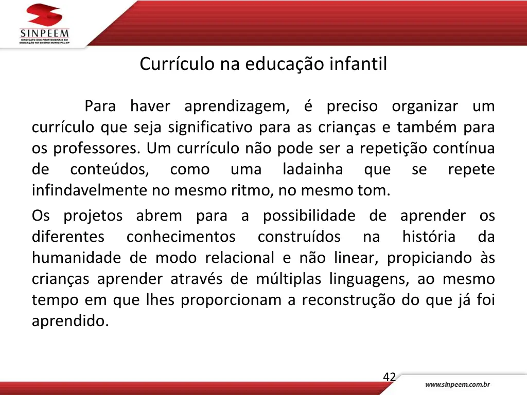 curr culo na educa o infantil