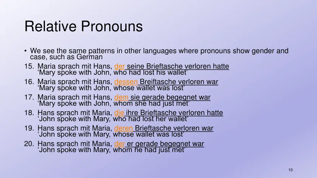 relative pronouns 6