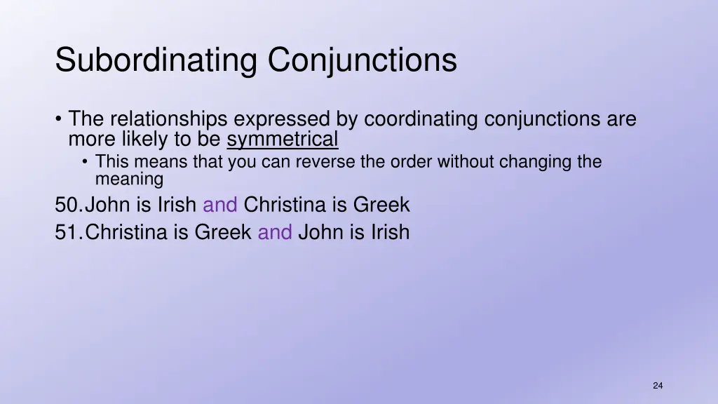 subordinating conjunctions 4
