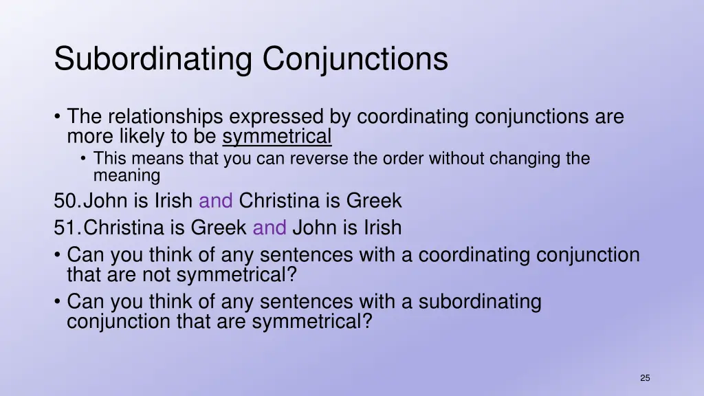 subordinating conjunctions 5