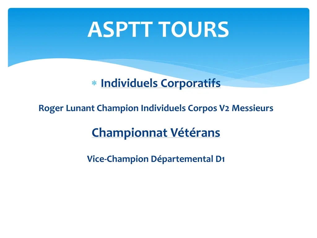 asptt tours