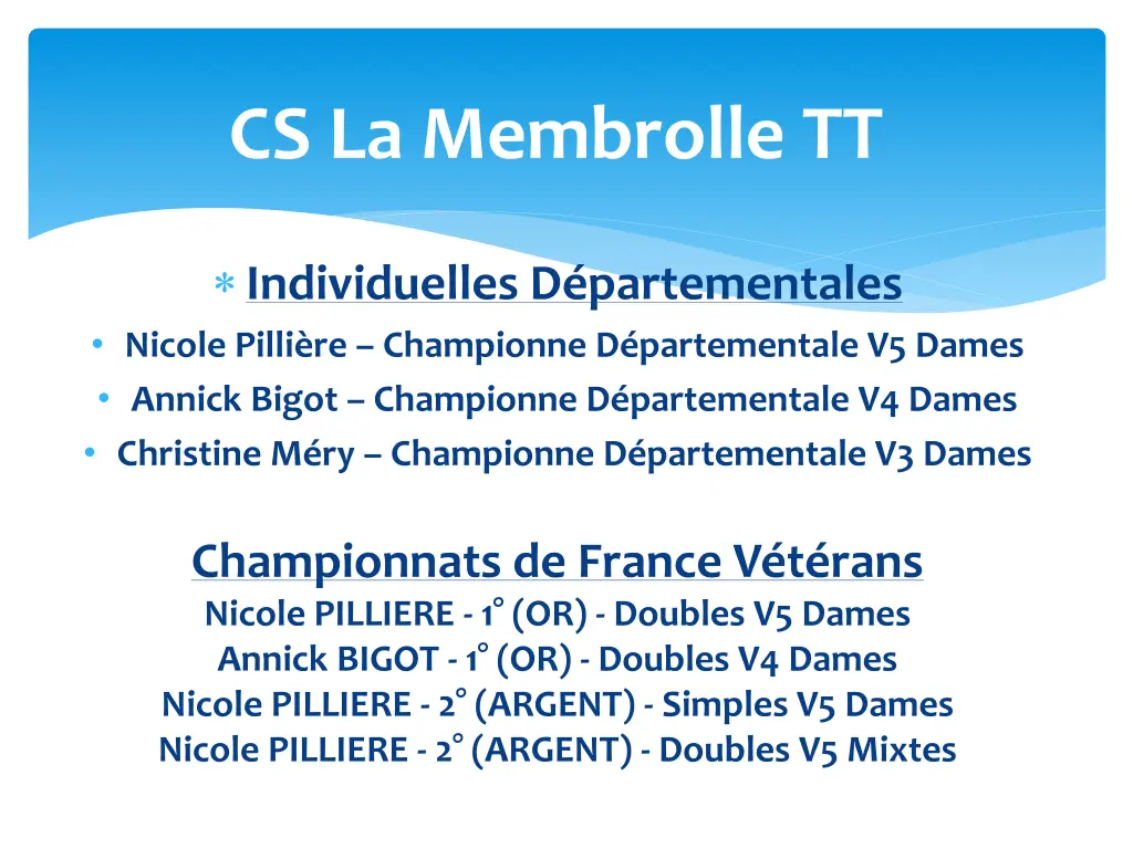cs la membrolle tt
