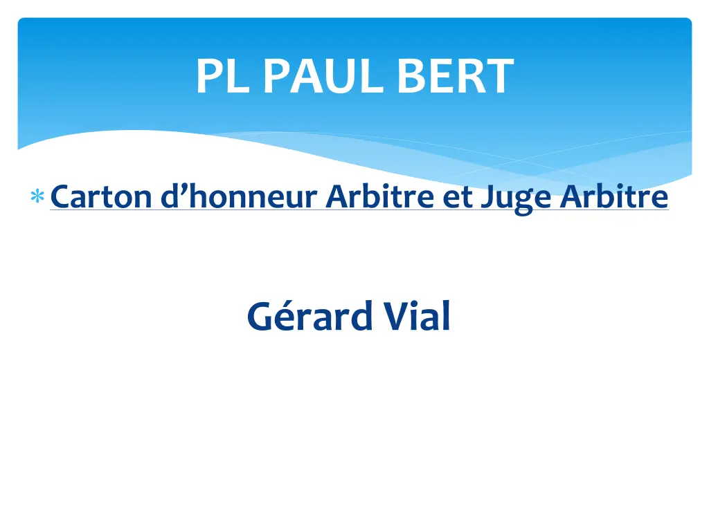 pl paul bert