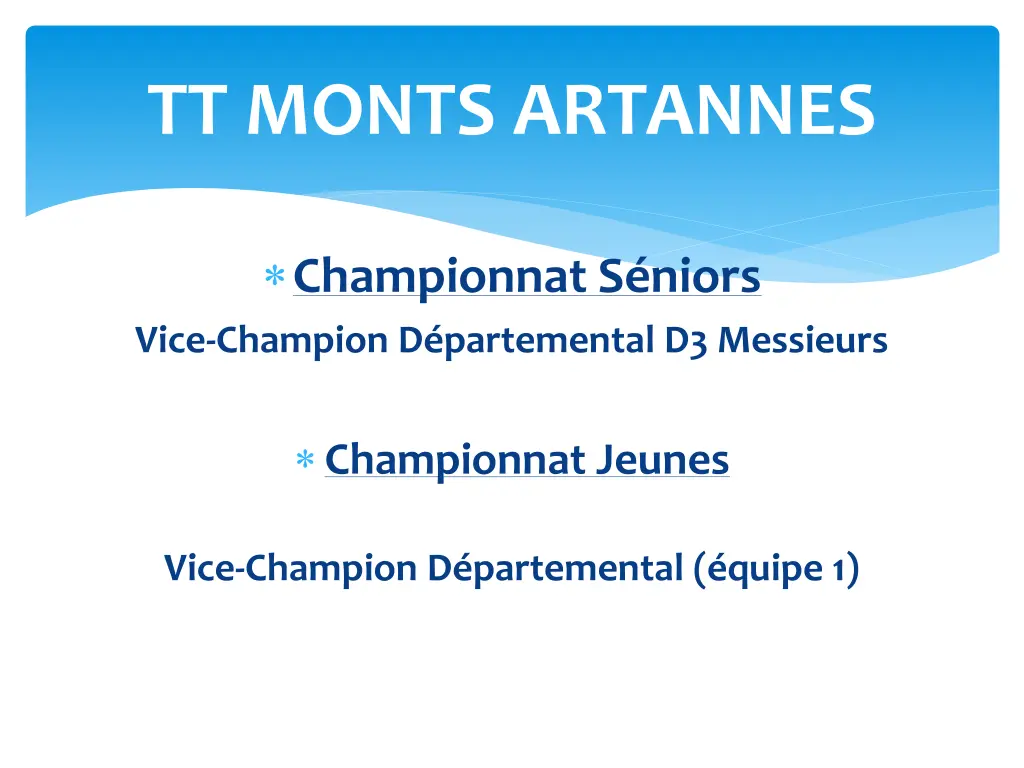 tt monts artannes