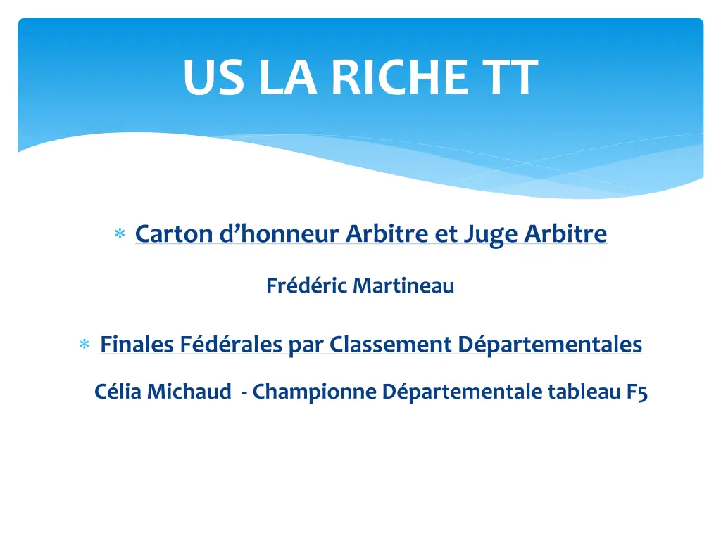 us la riche tt