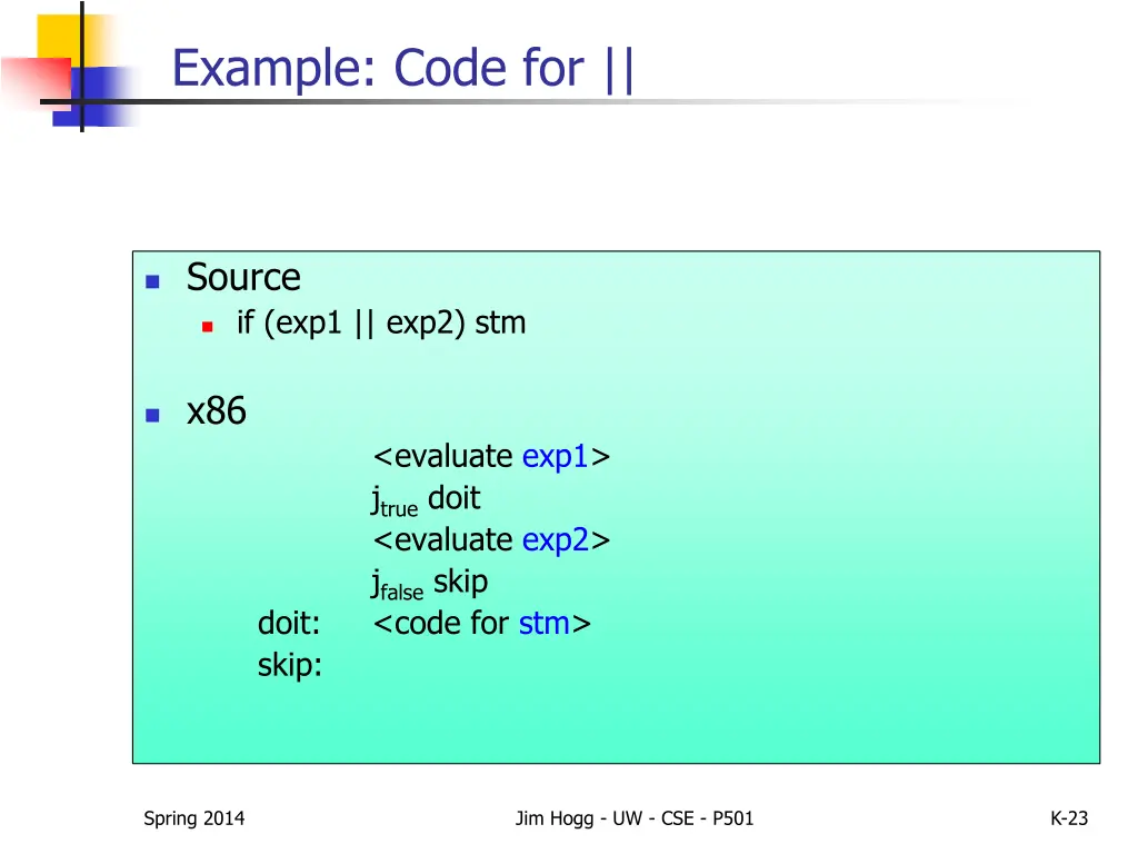 example code for 1