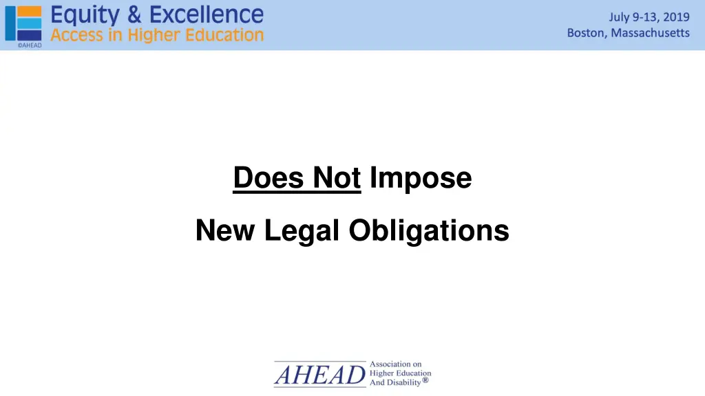 does not impose