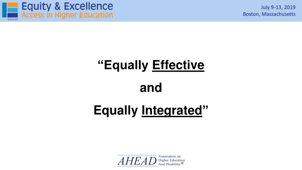 equally effective 1