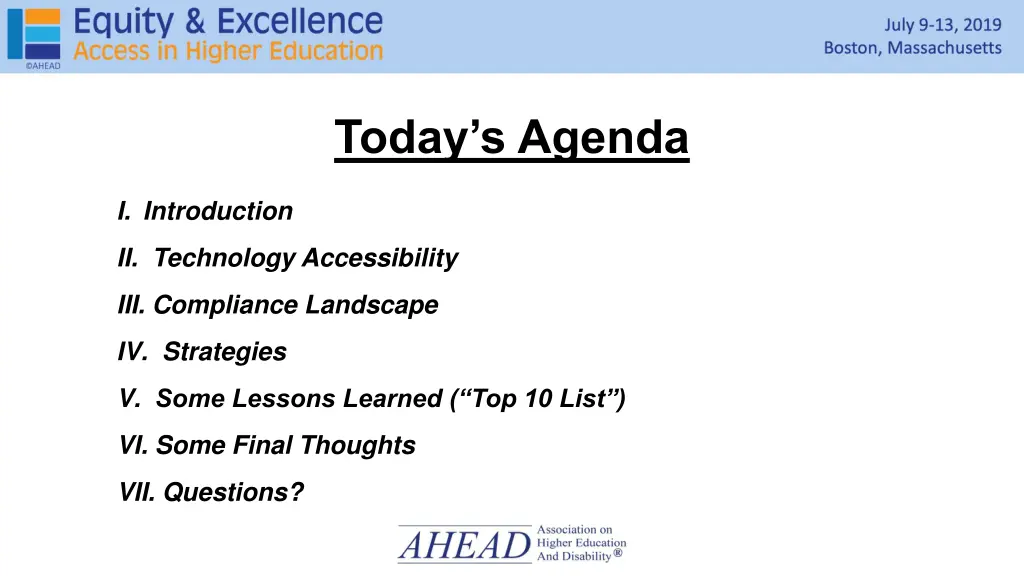 today s agenda 2