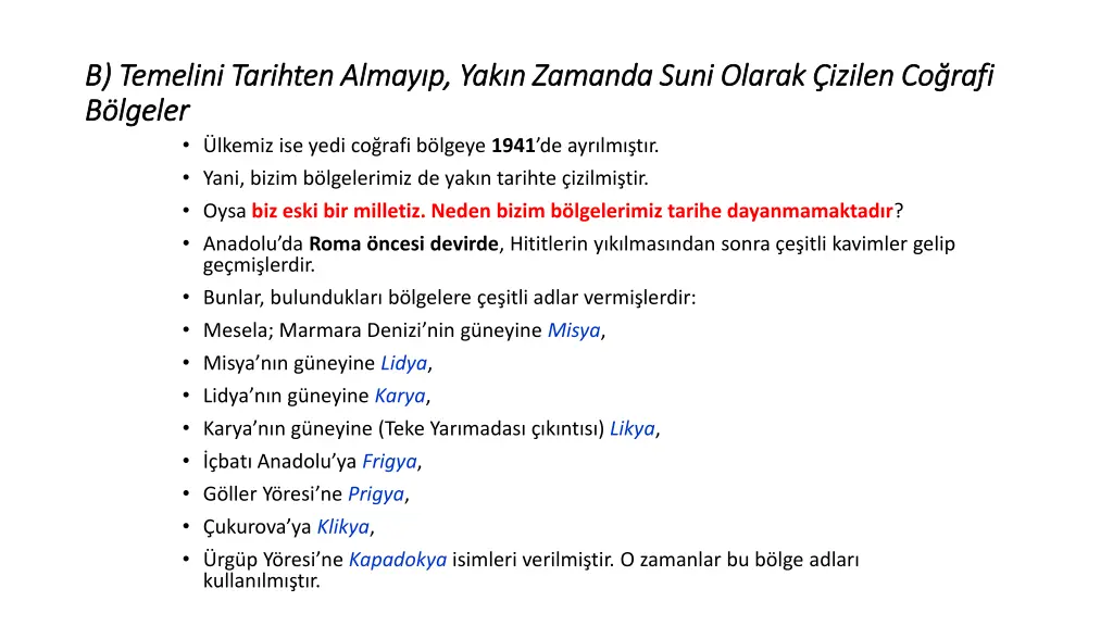 b temelini tarihten almay p yak n zamanda suni 1