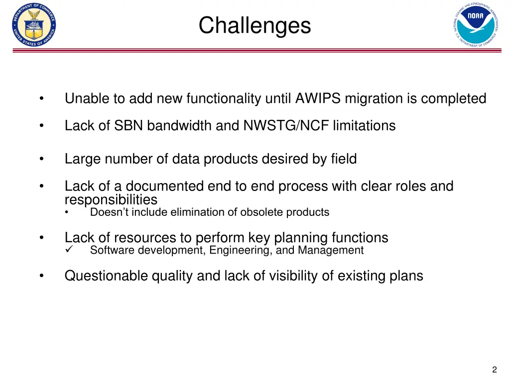 challenges