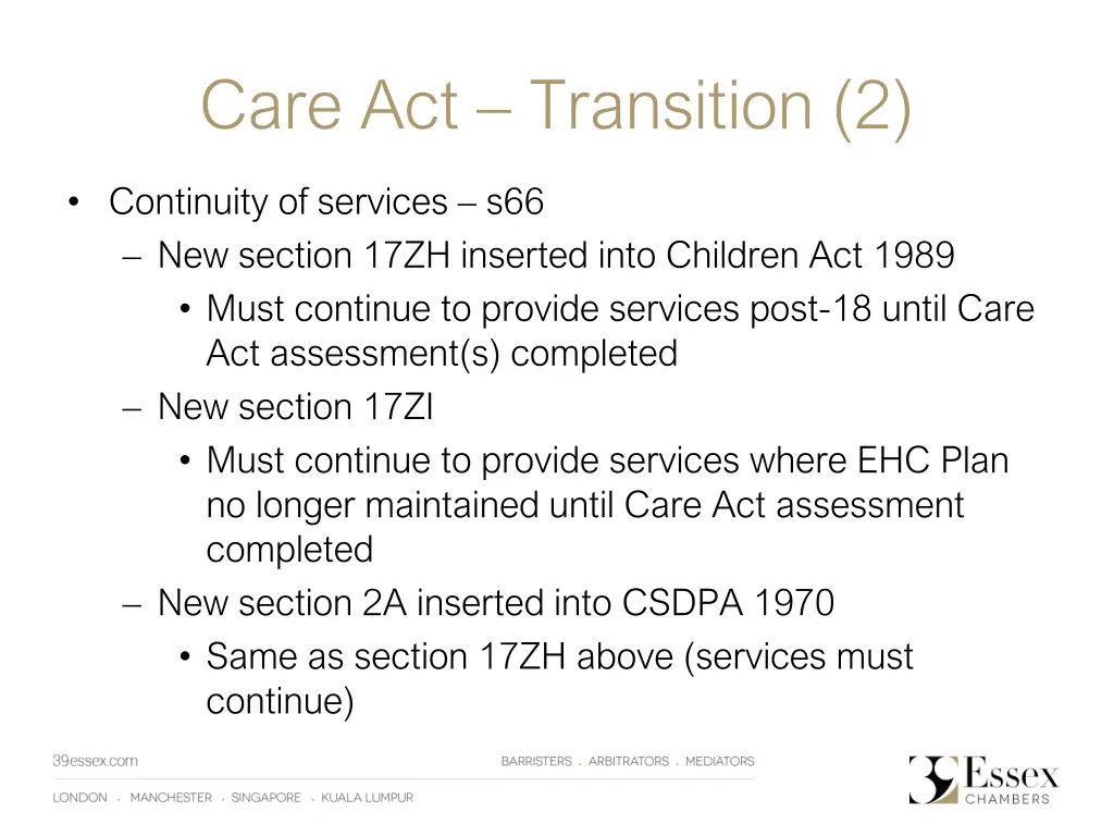 care act transition 2