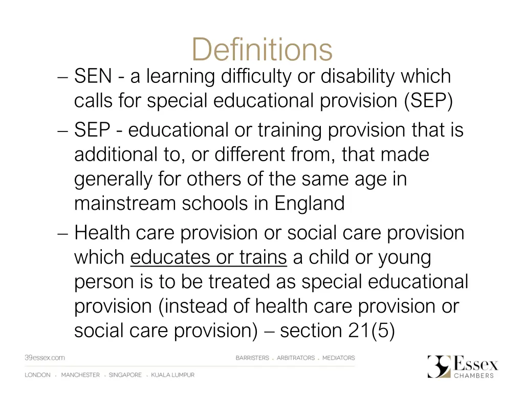 definitions