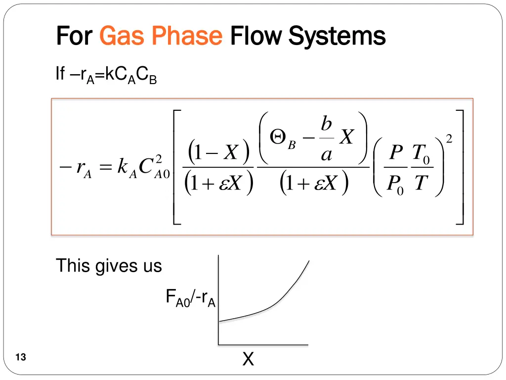 for for gas phase gas phase flow systems 1