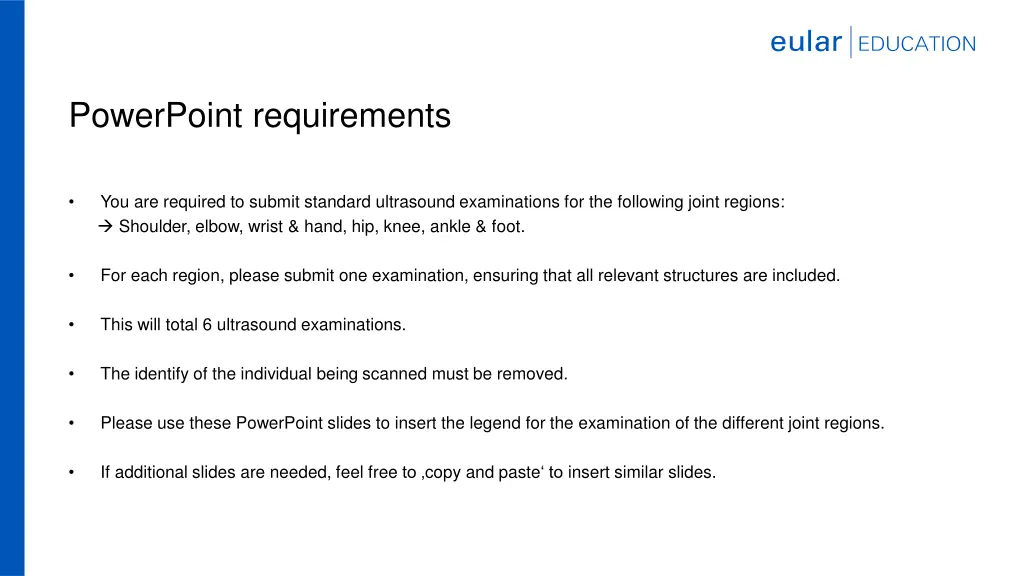 powerpoint requirements