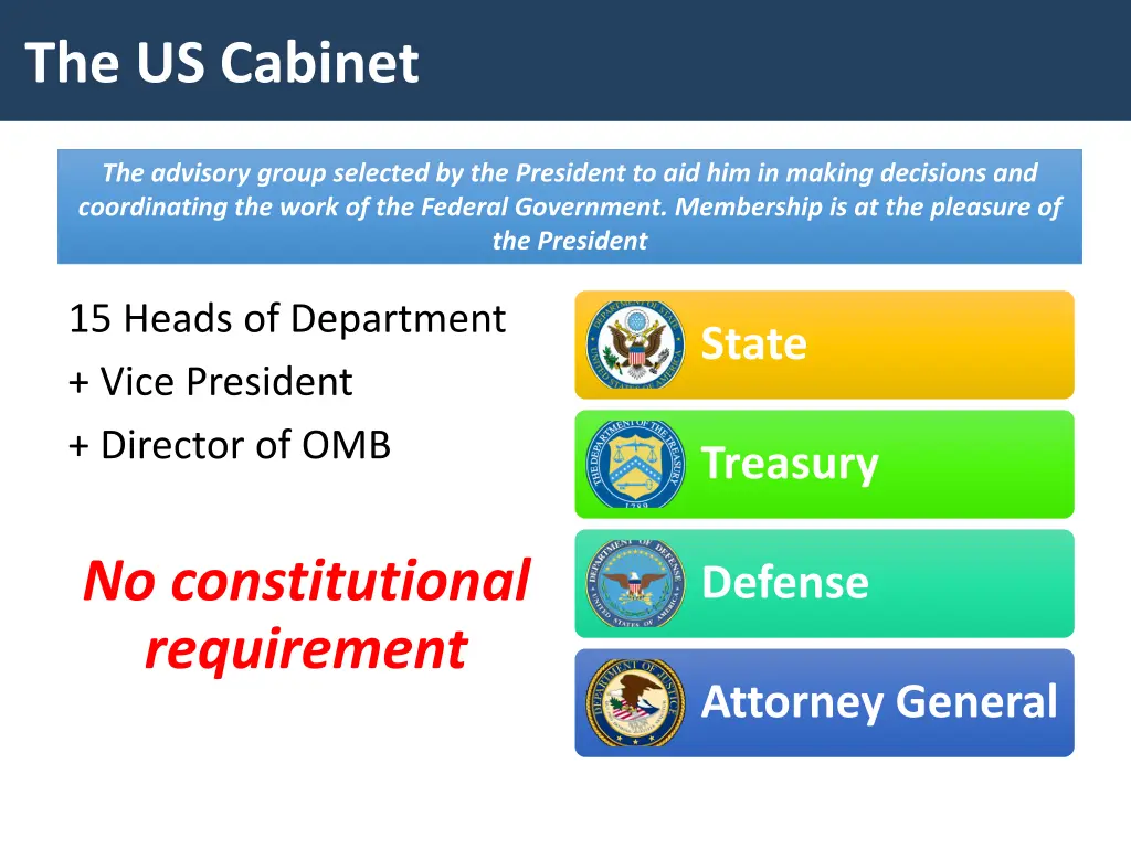 the us cabinet