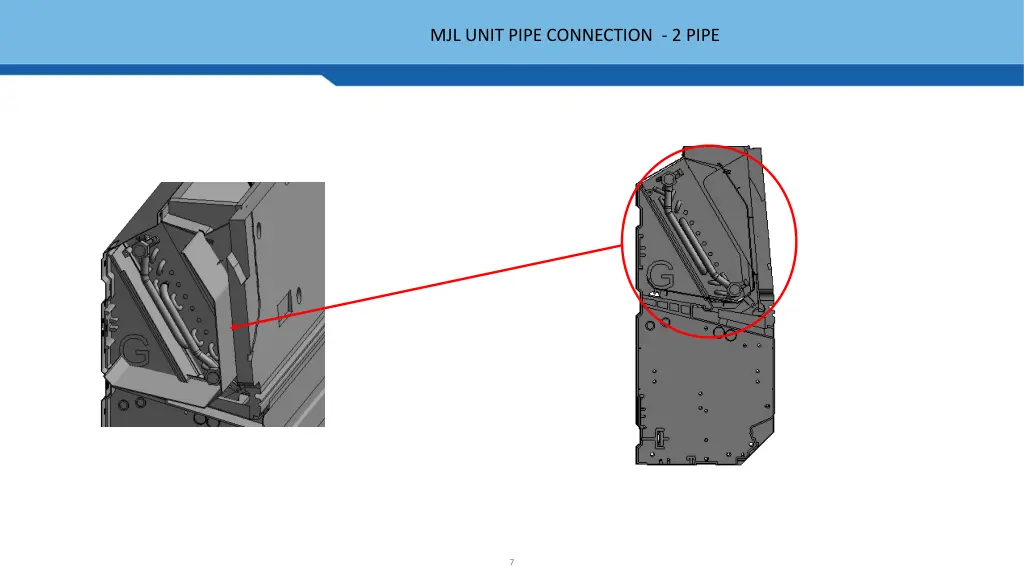 mjl unit pipe connection 2 pipe