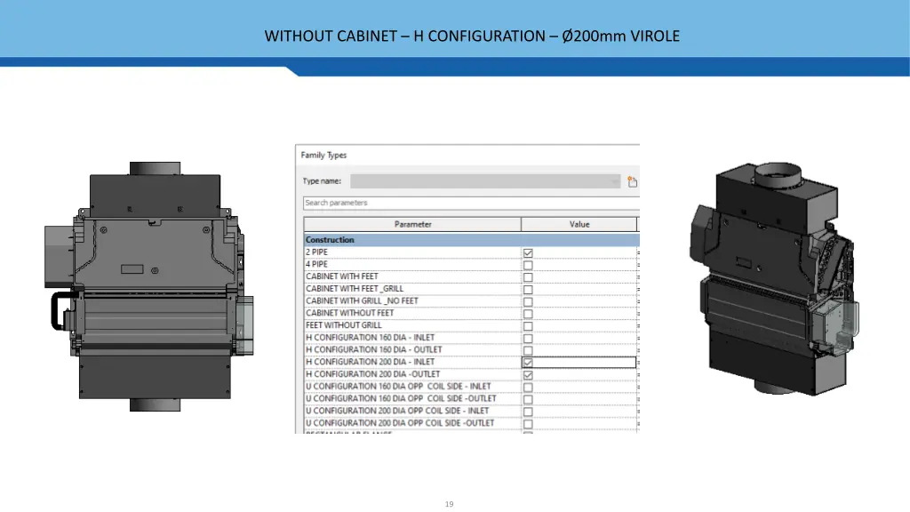 without cabinet h configuration 200mm virole
