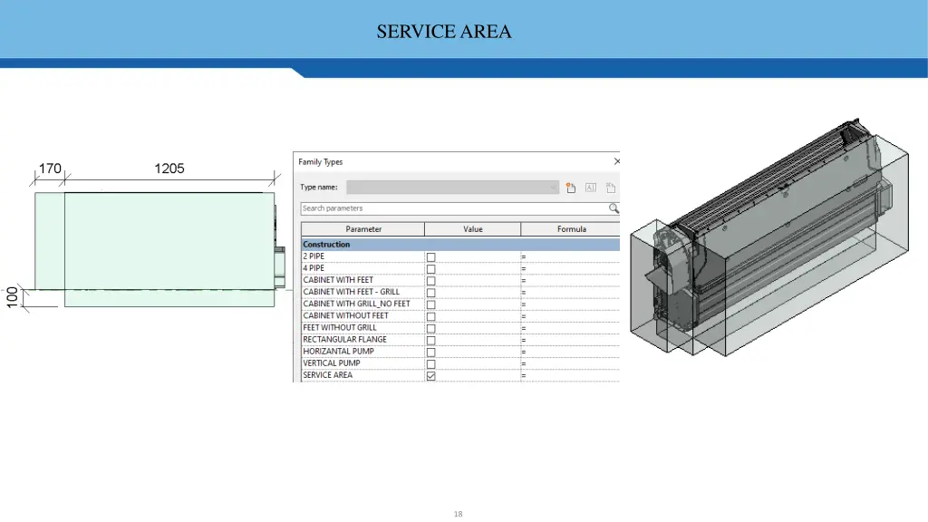 service area