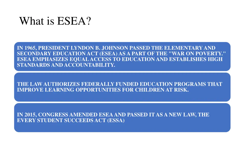 what is esea