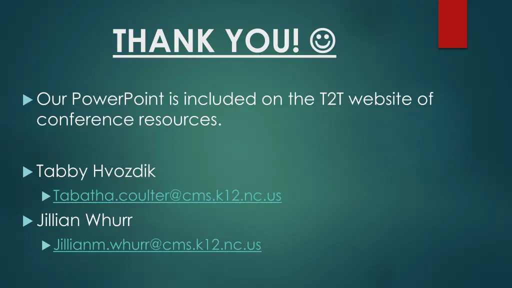 thank you