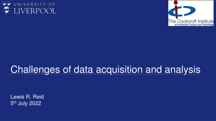 challenges of data acquisition and analysis
