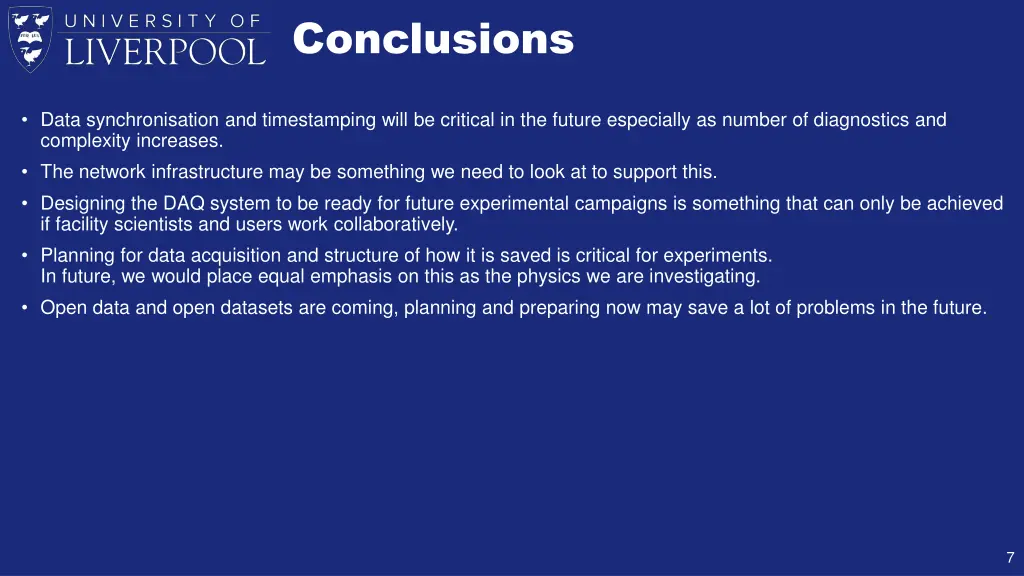 conclusions
