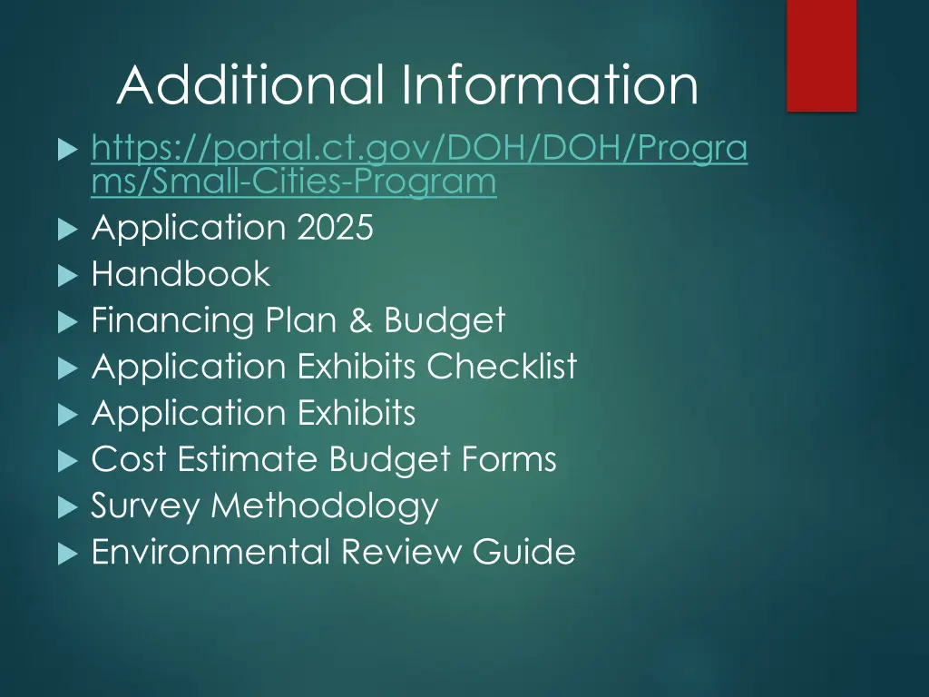 additional information https portal
