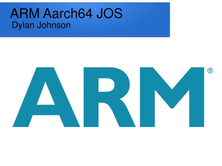 arm aarch64 jos