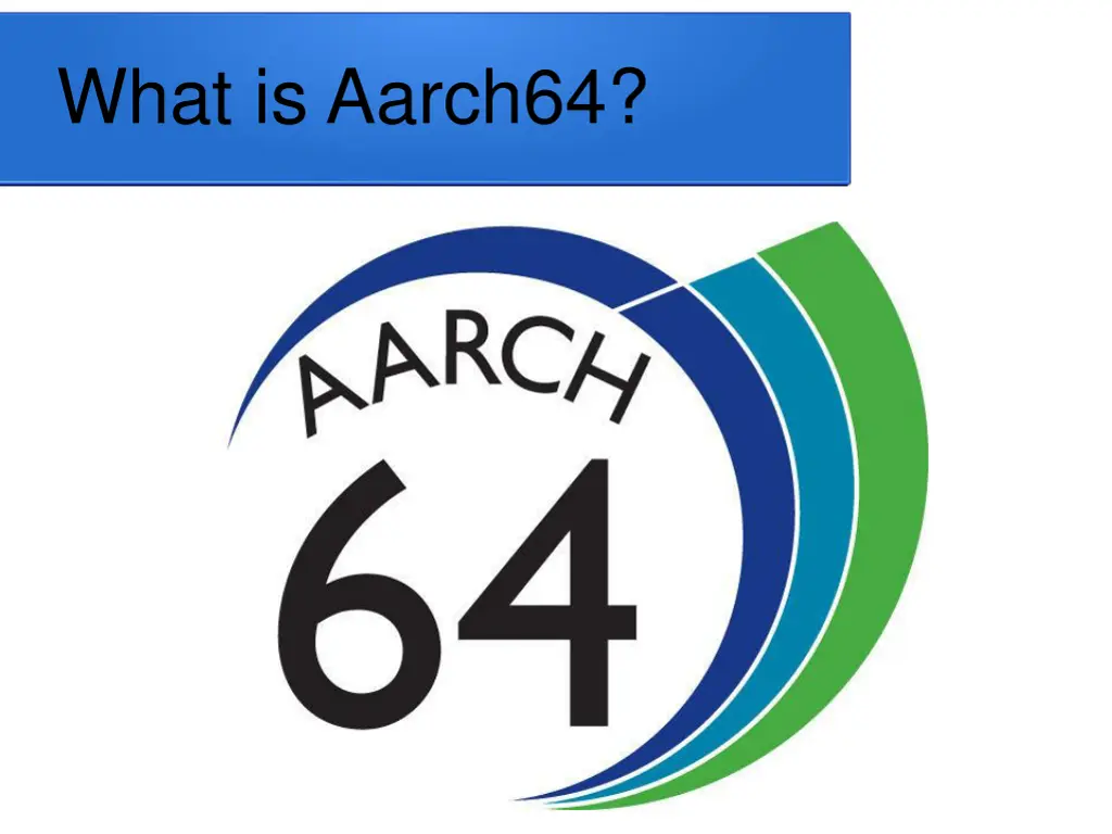 what is aarch64