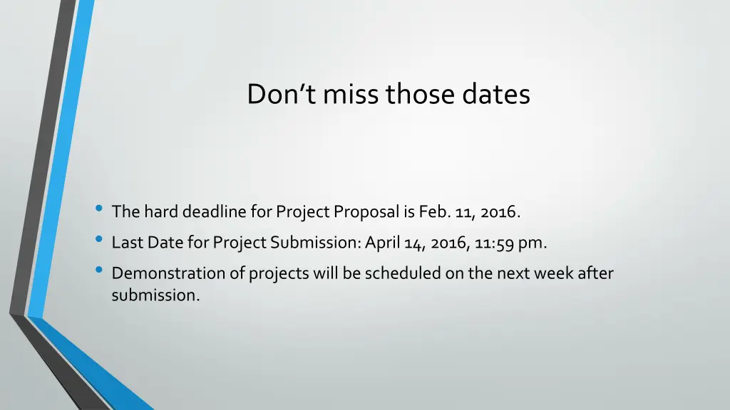 don t miss those dates