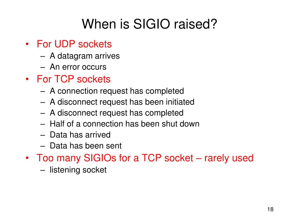 when is sigio raised