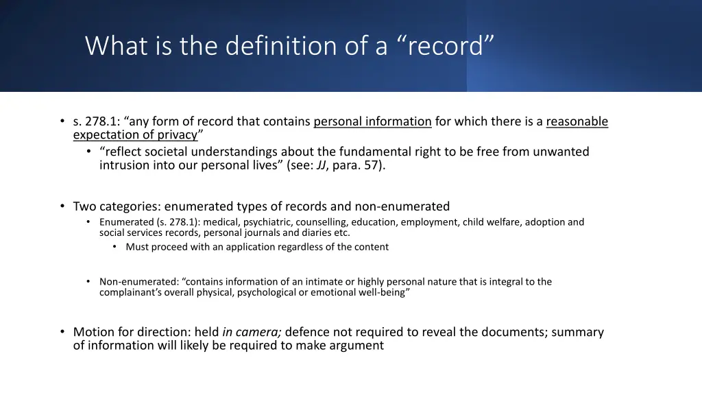 what is the definition of a record