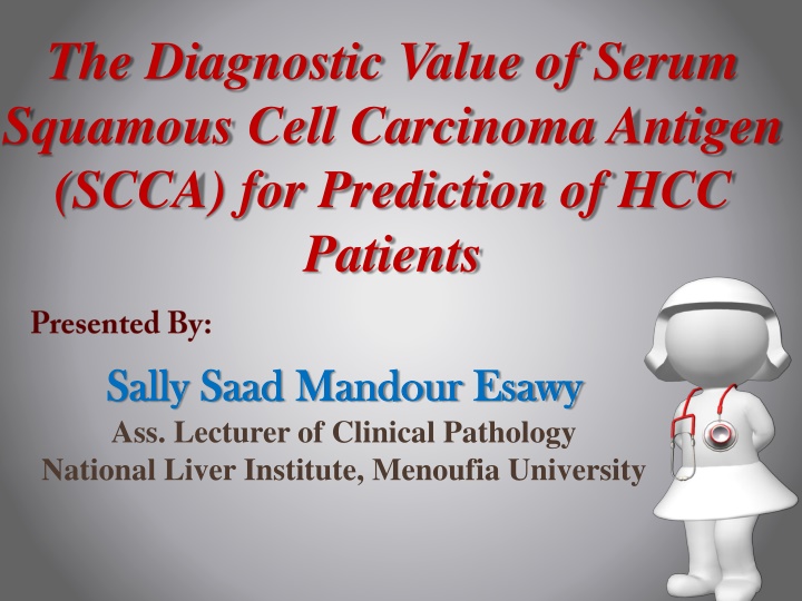 the diagnostic value of serum squamous cell